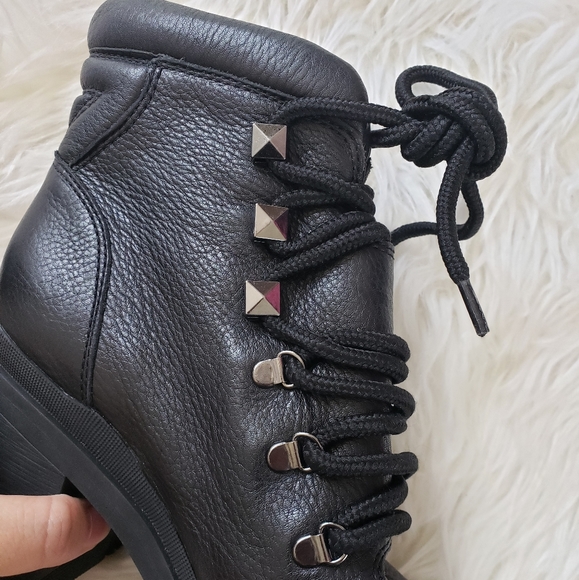 Marc Fisher Kini Platform Combat Black Boot - Picture 6 of 13